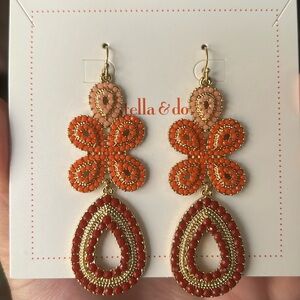 Stella & Dot Capri Chandelier Earrings